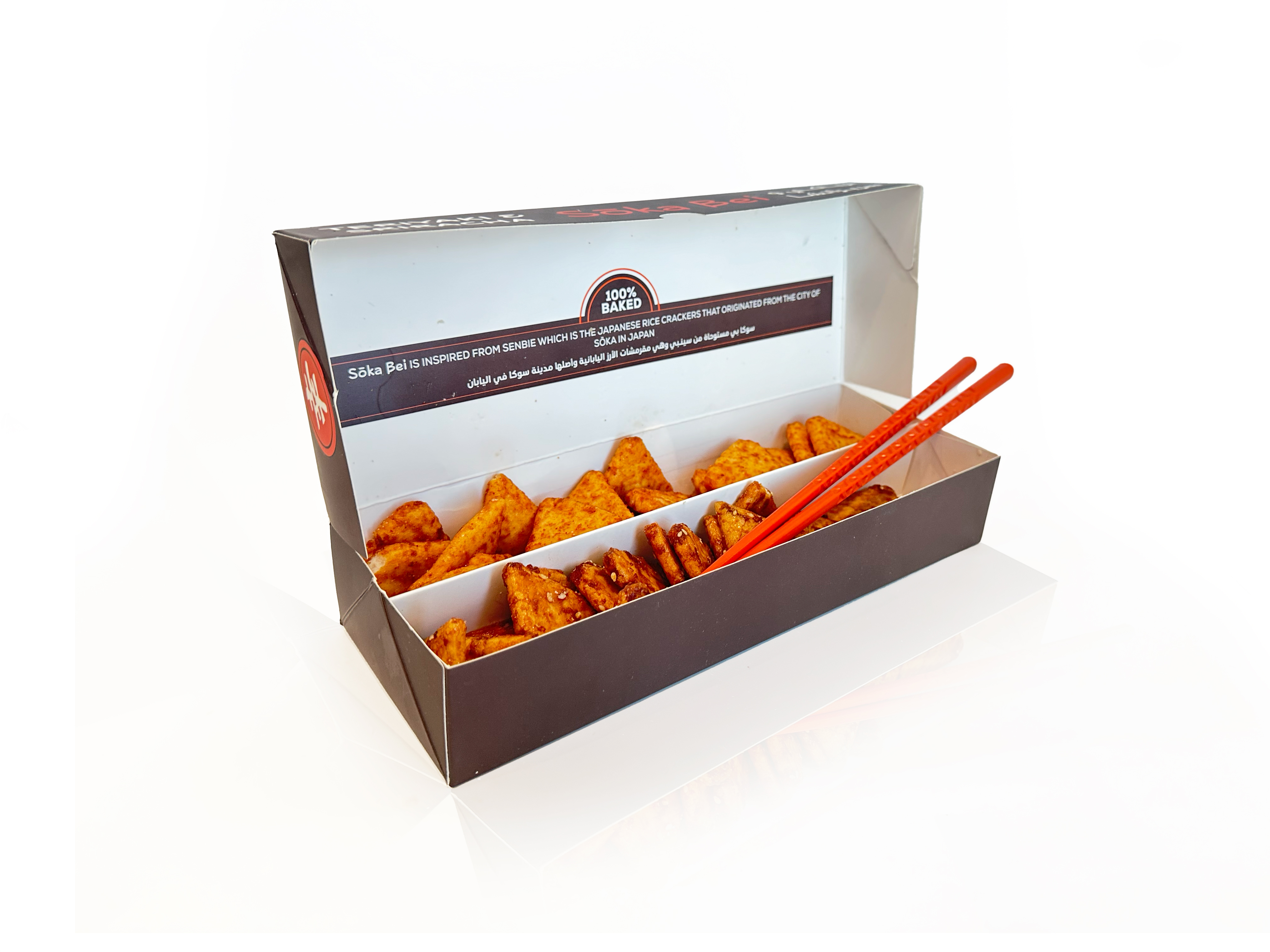 Soka Bei Teriyaki &amp; Sriracha in Box - 150g
