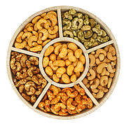 Cashew Round Tray