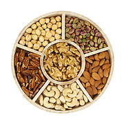 Raw Nuts Round Tray