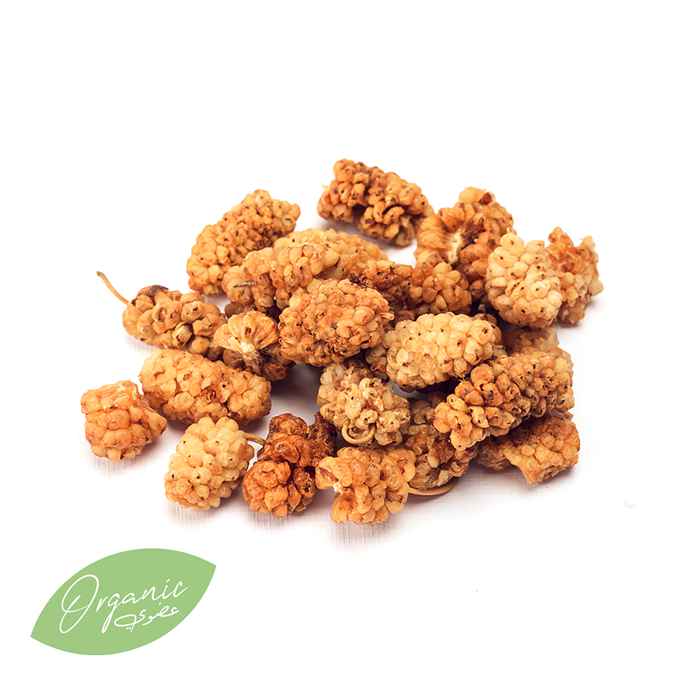 Organic Dried White Mulberry 