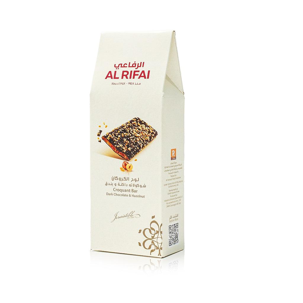 Hazelnut &amp; Dark Choco Croquant Bar 120g