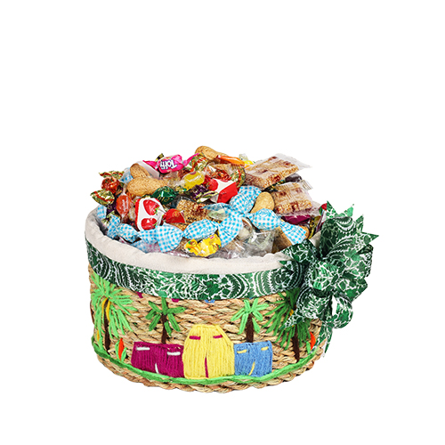 Festive Gergean Treats Basket