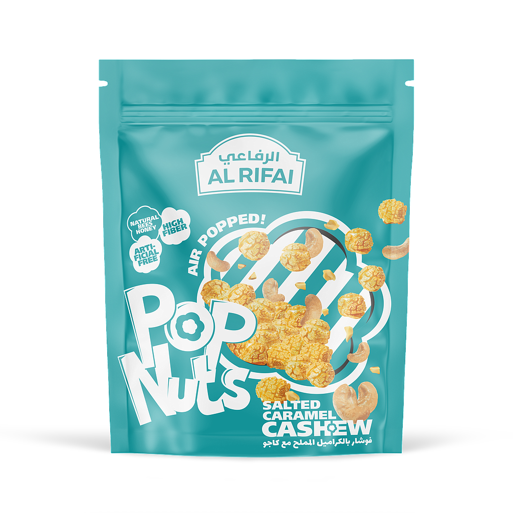 PopNuts Salted Caramel Cashew - 140g