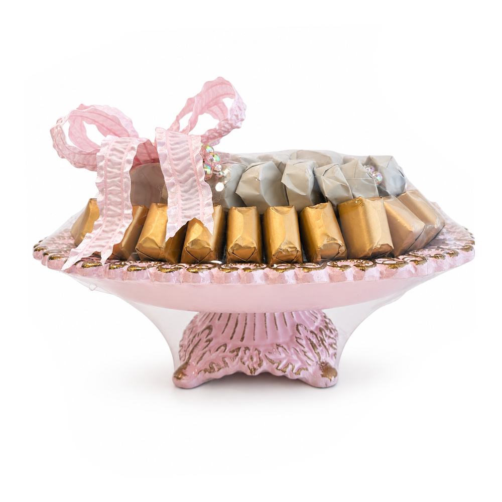 Premium Chocolate Selection - Pink Tray
