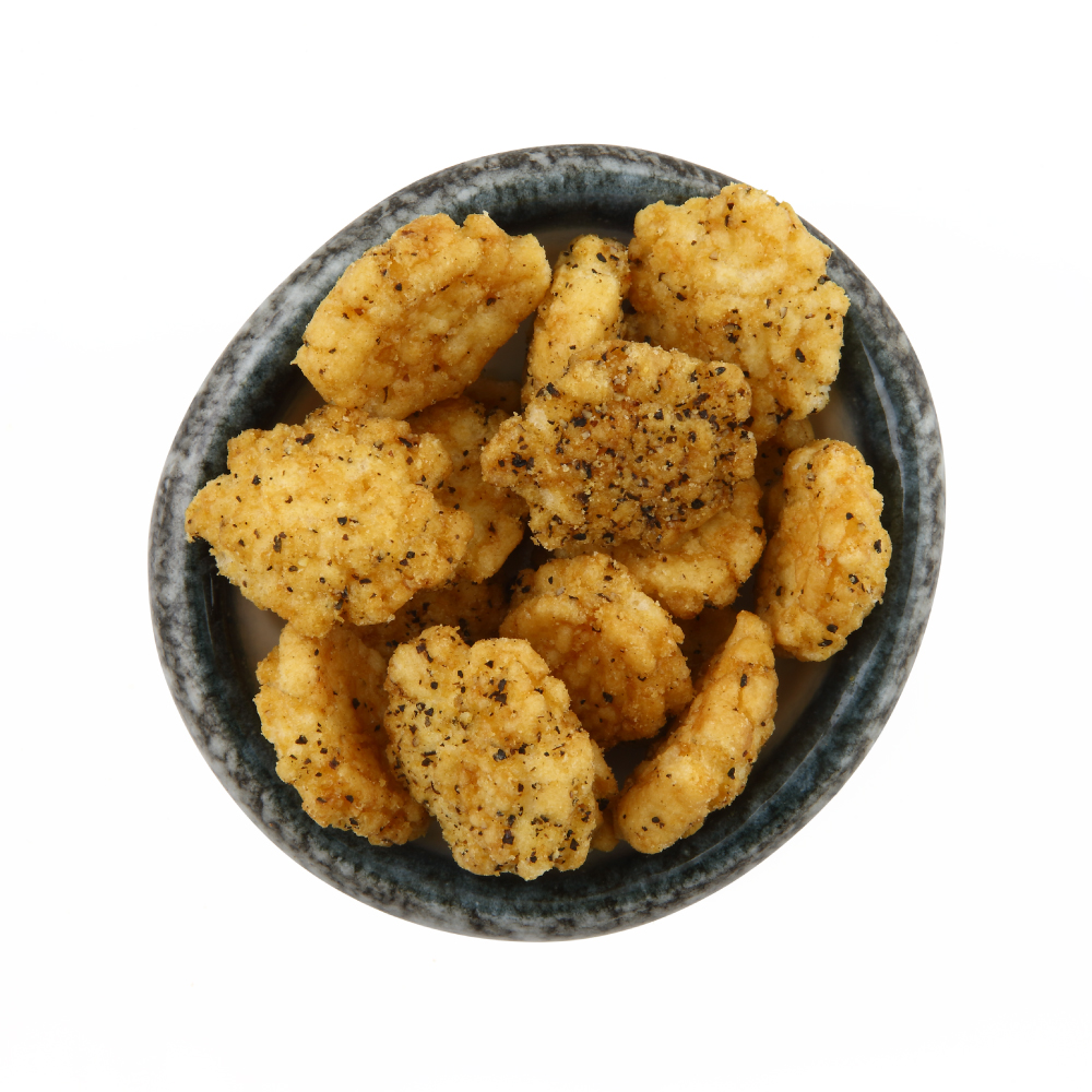Rice Crackers with Black Pepper