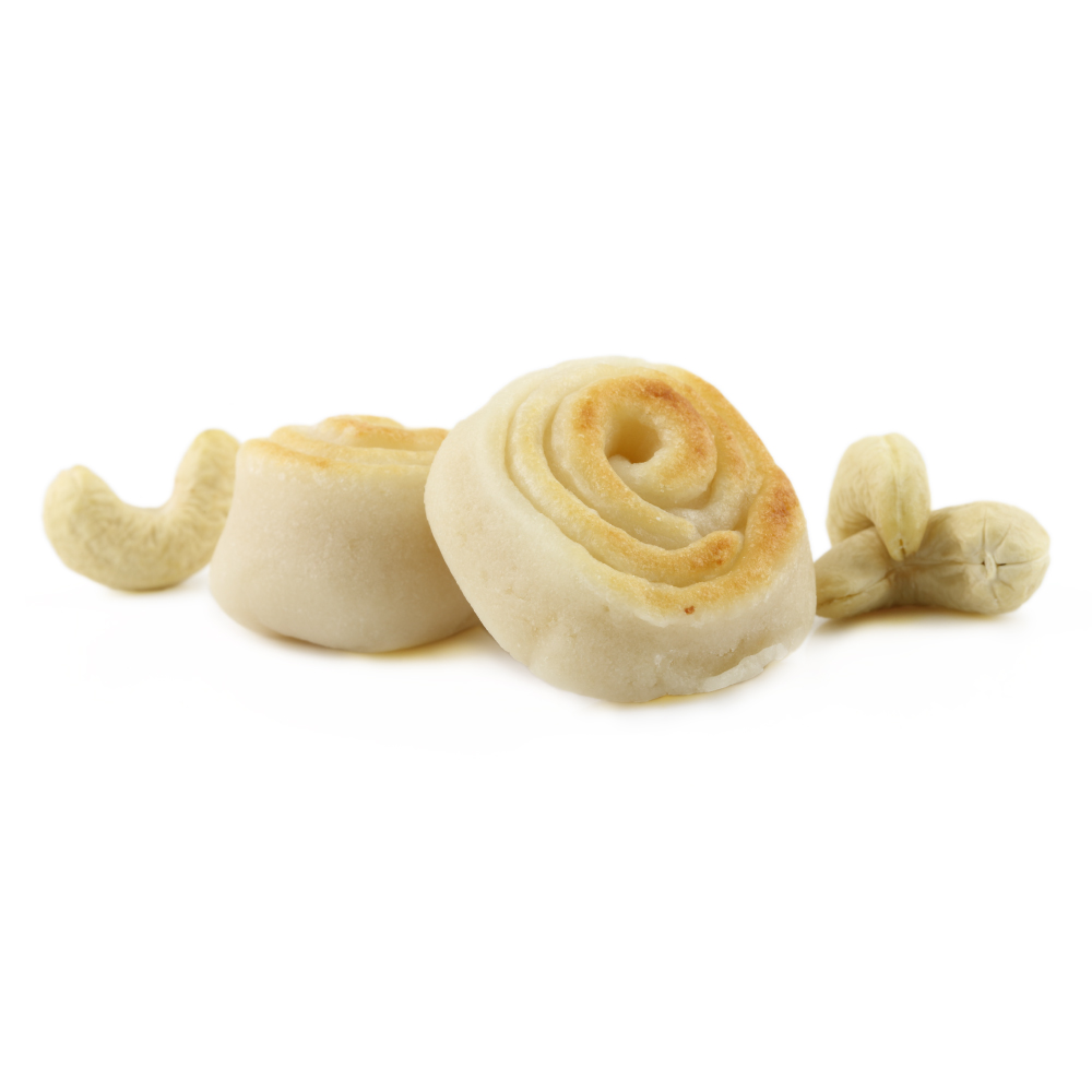 Marzipan Roll With Cashew Filling