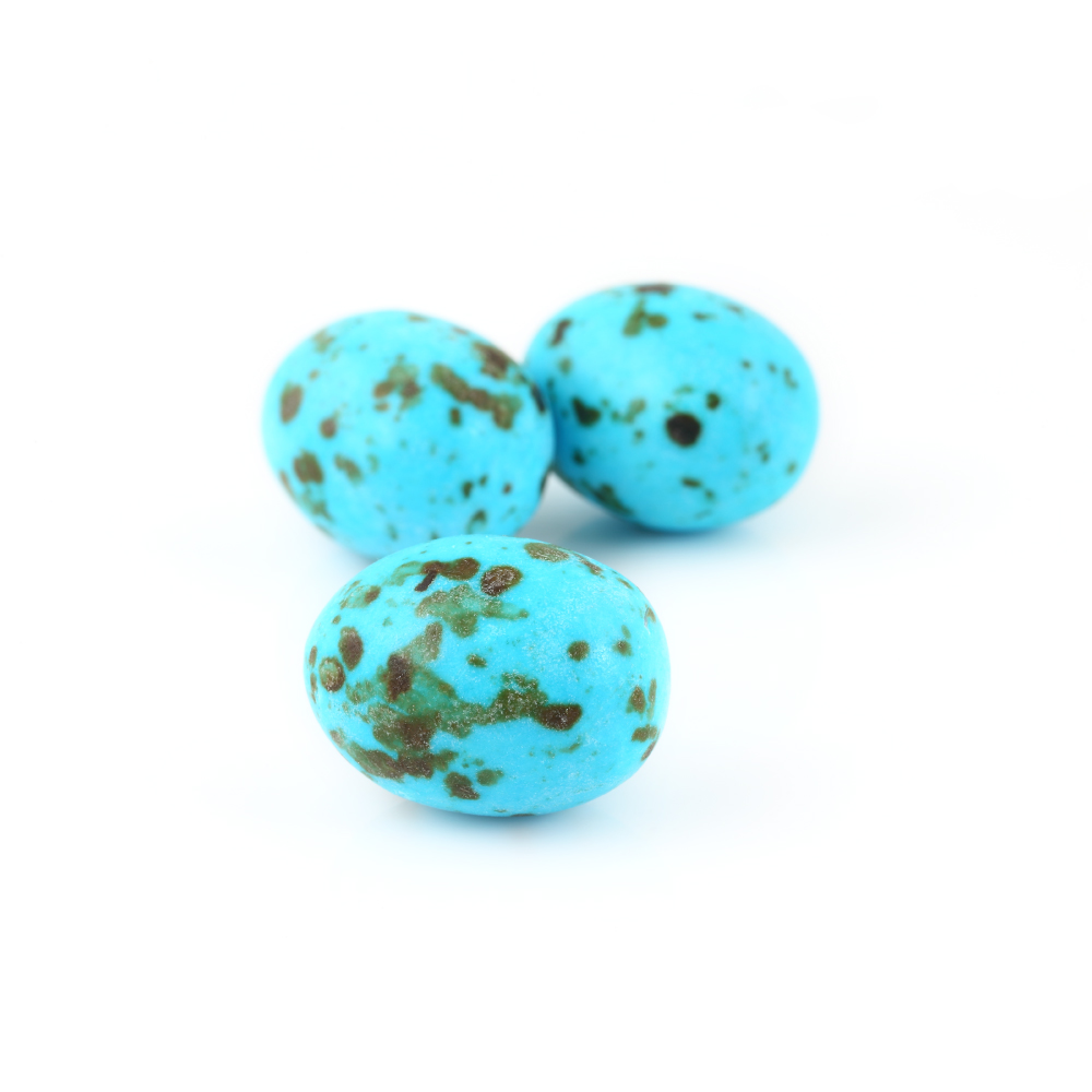 Chocolate Eggs with Hazelnut Praline (Blue)