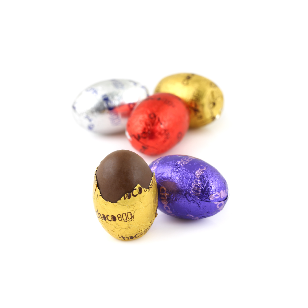 Chocolate Eggs with Hazelnut